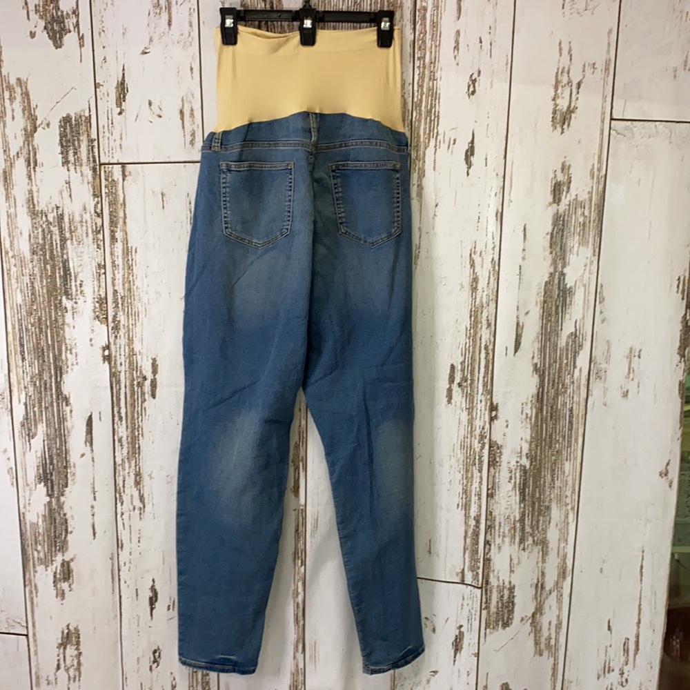 A:glow Maternity Jeggings Medium wash - Picture 2 of 4
